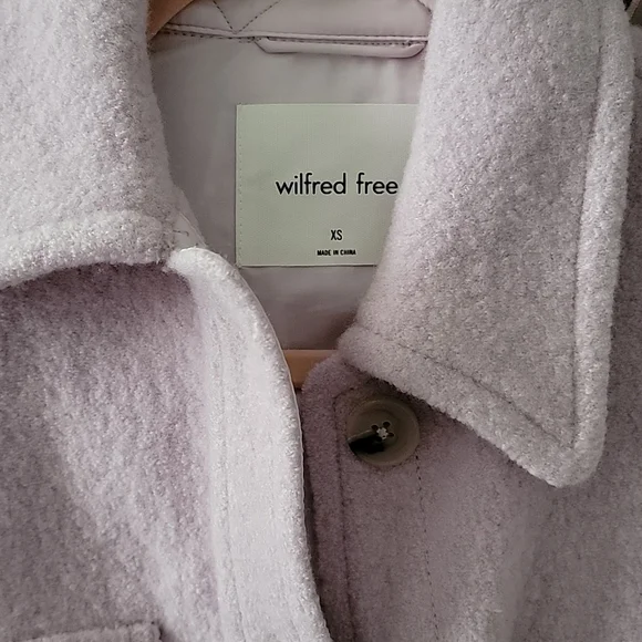 SOLD*** Wilfred Free Ganna Shirt Jacket - Ghost - XS - Picture 5 of 7